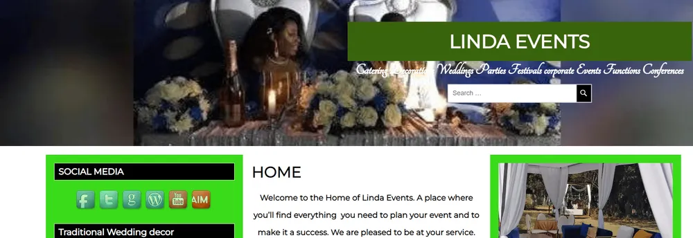 Linda events cover