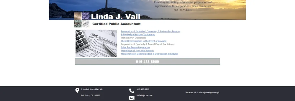 Linda J Vail CPA cover