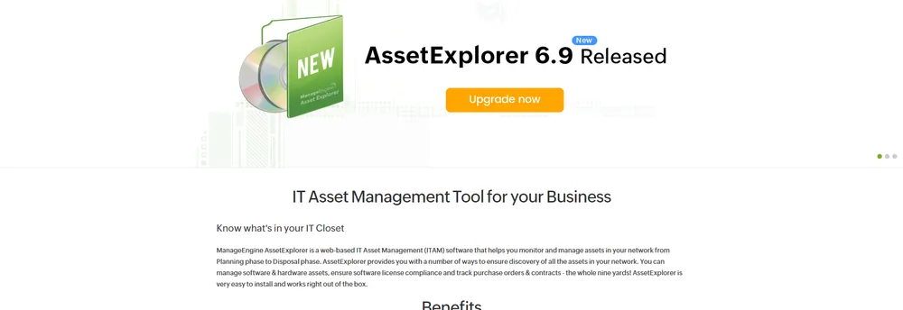 ManageEngine AssetExplorer cover