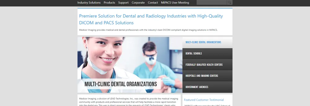 MiPACS Dental Enterprise Viewer cover