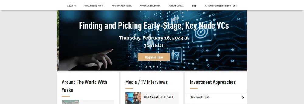 Morgan Creek Capital Management cover