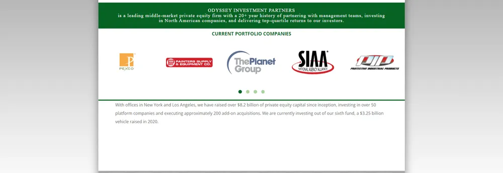 Odyssey Investment Partners cover