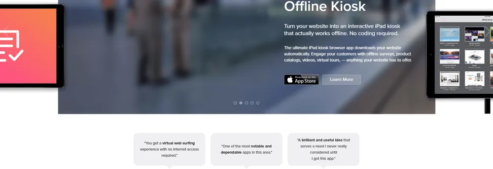 Offline Kiosk cover