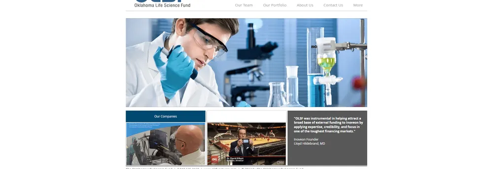 Oklahoma Life Science Fund cover