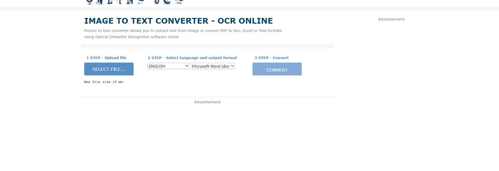 Online OCR cover