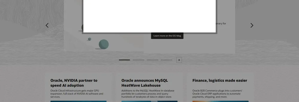 Oracle Analytics Cloud cover