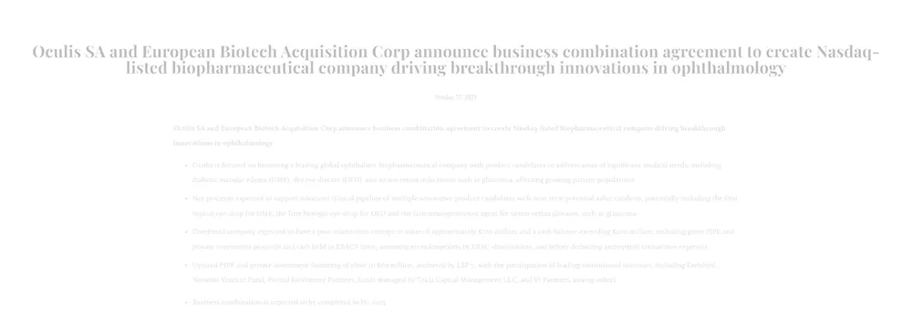 Pivotal bioVenture Partners cover