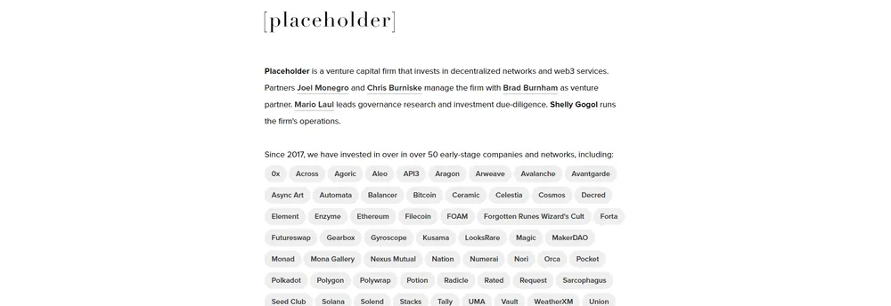 Placeholder (venture capital) cover
