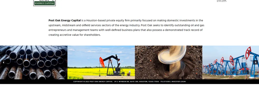 Post Oak Energy Capital cover