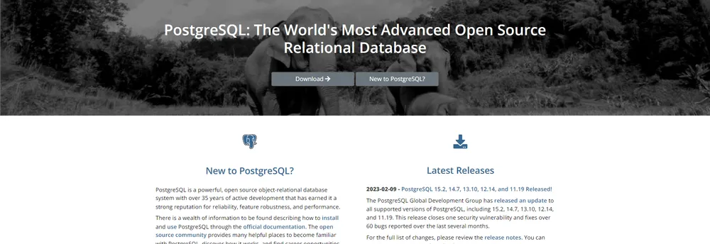 PostgreSQL cover