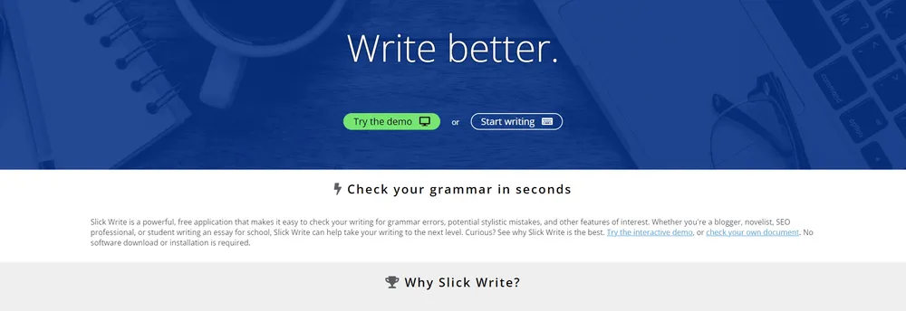 Slick Write cover