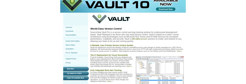 SourceGear Vault cover