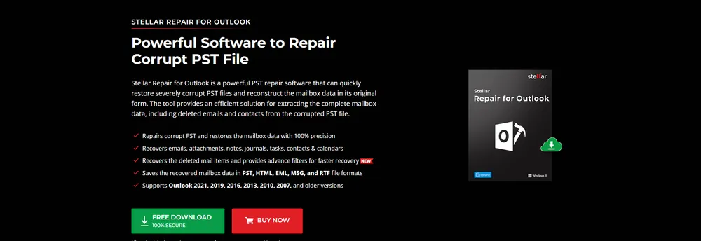 Stellar Repair for Excel cover