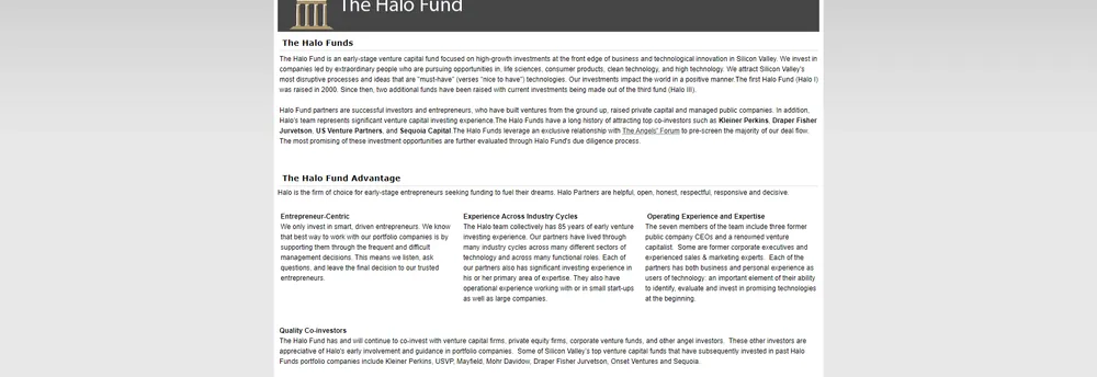 The Halo Fund cover