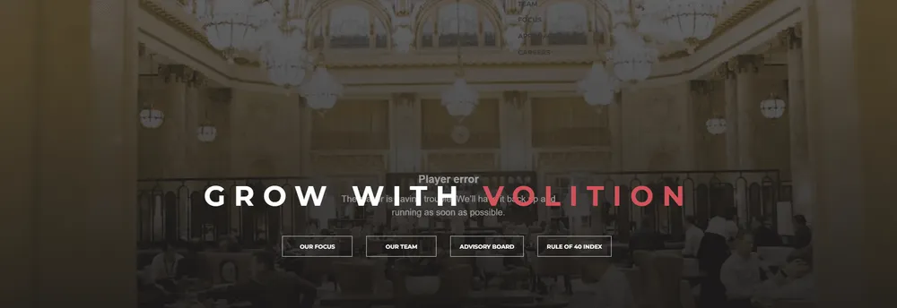 Volition Capital cover