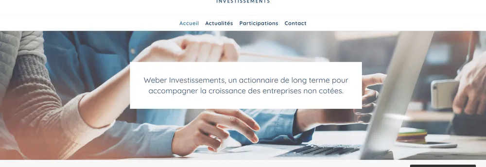 Weber Investissement cover