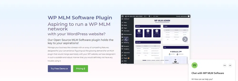WP MLM Software cover