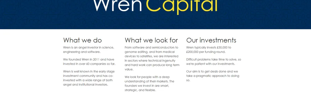 Wren Capital cover