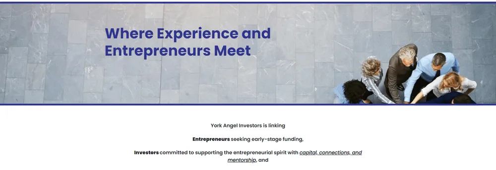 York Angel Investors cover