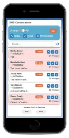 360 SMS APP screenshot 1