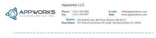 Appworks Inc screenshot 1