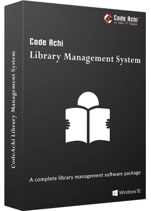 CodeAchi Library Management System screenshot 1