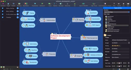 ConceptDraw MINDMAP screenshot 2