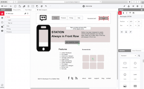 HotGloo screenshot 2