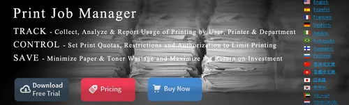 Print Job Manager screenshot 1