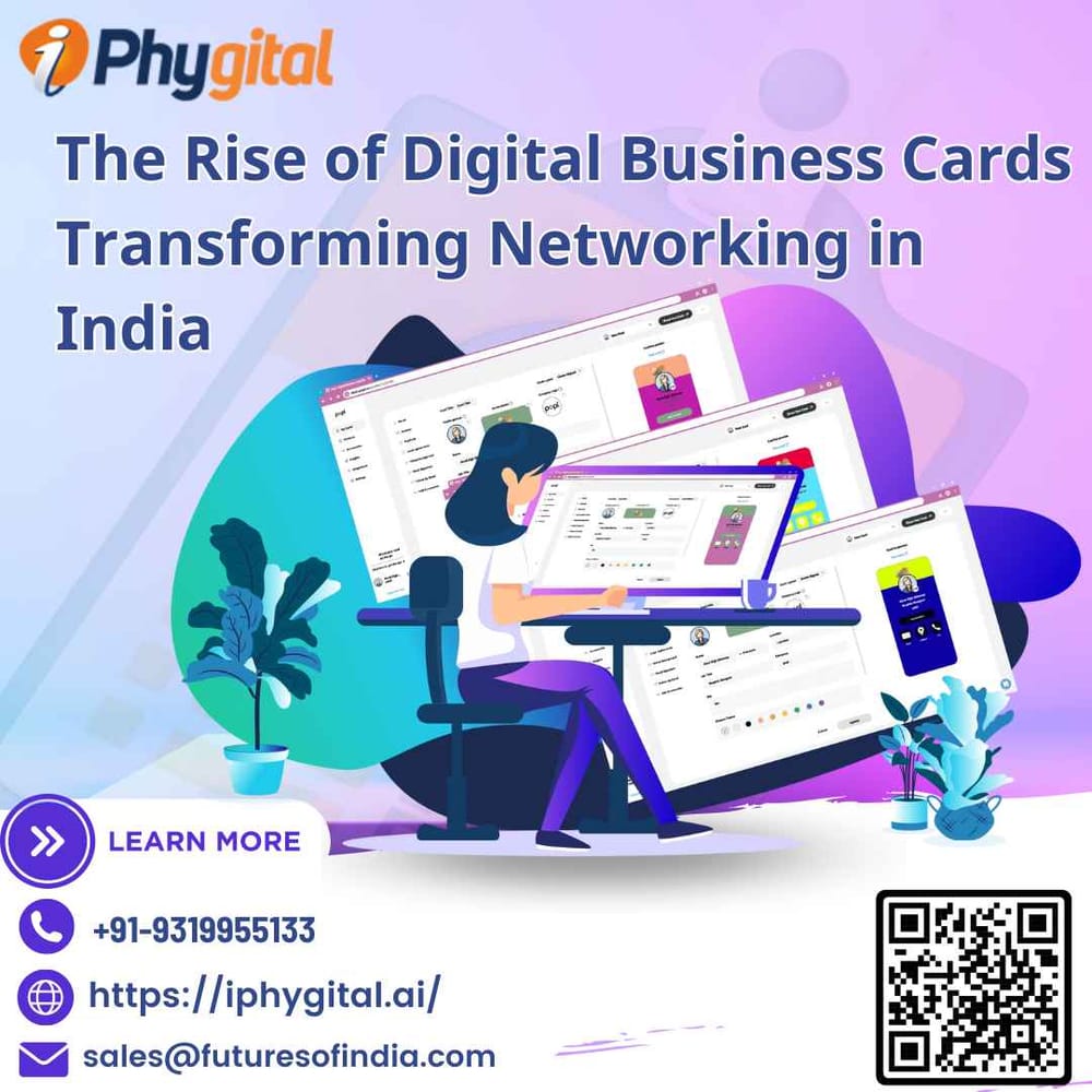 The Rise of Digital Business Cards Transforming Networking in India cover