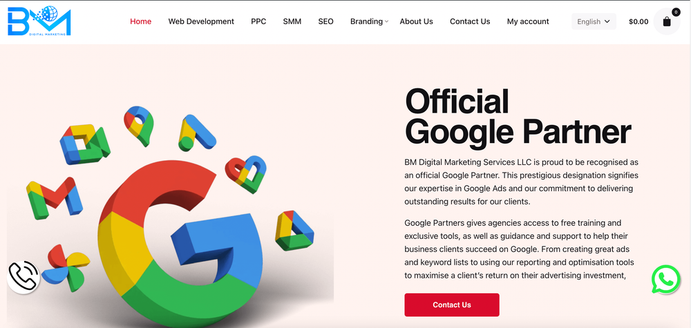 BM Digital Marketing agency Dubai cover