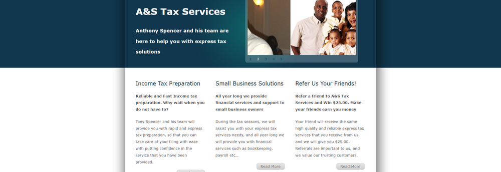 A&S Tax Services cover
