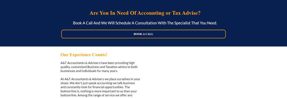 A&T Accountants cover