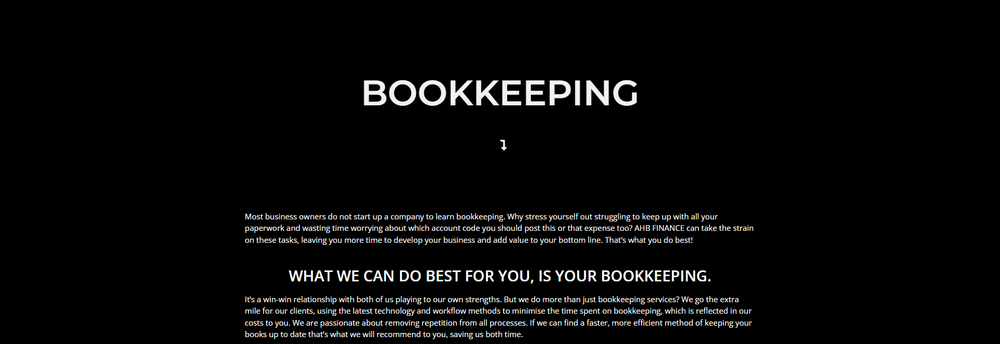 A H B Finance & Consultancy Ltd cover