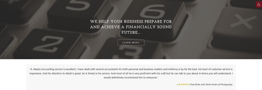 A Mazzo Accounting Services cover