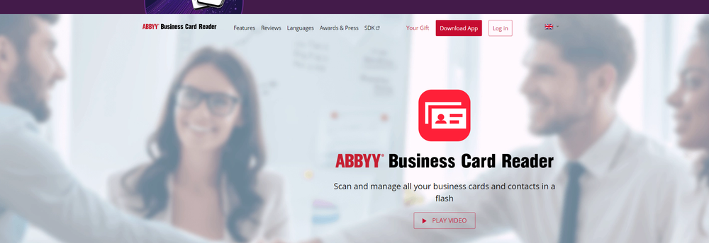 ABBYY Business Card Reader cover
