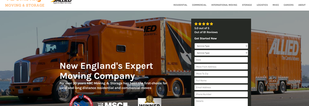 ABC Moving & Storage cover