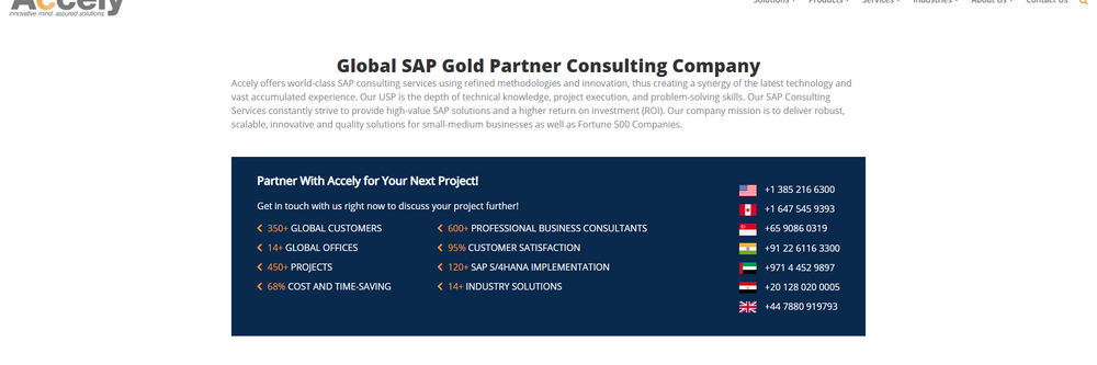 Accely Consulting India Pvt. Ltd cover