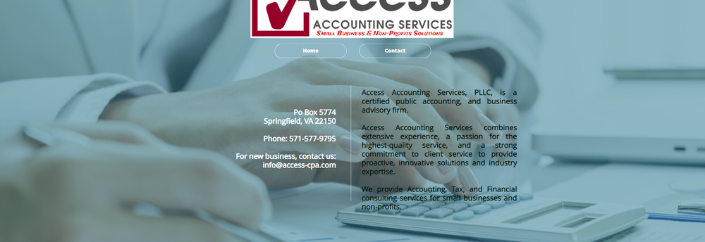 Access Accounting Services cover