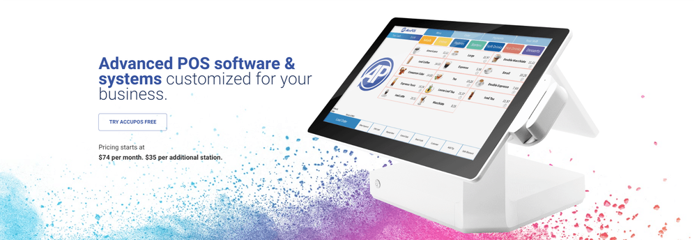 AccuPOS Point Of Sale Software cover
