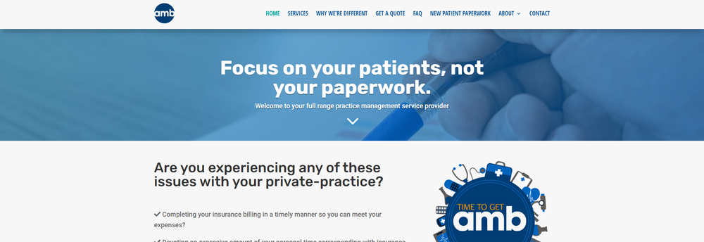 Accurate Medical Billing cover
