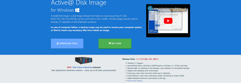 Active@ Disk Image cover