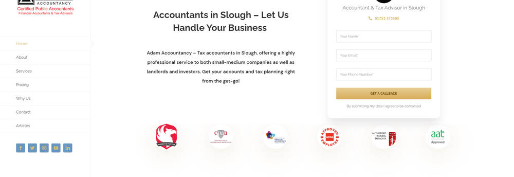 Adam Accountancy cover