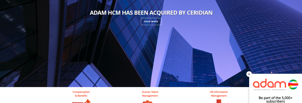 ADAM Human Capital Management cover