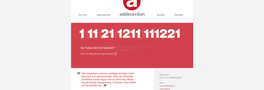 Adderation AB cover