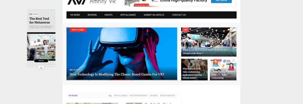 AffinityVR cover