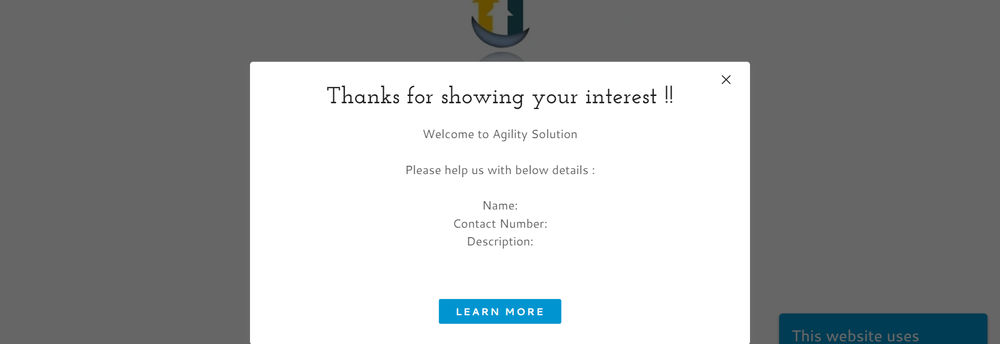 Agility Solution cover