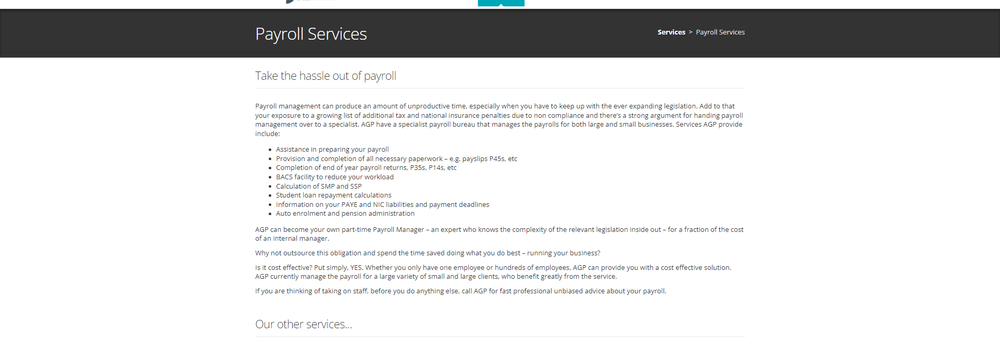 AGP Chartered Accountants cover