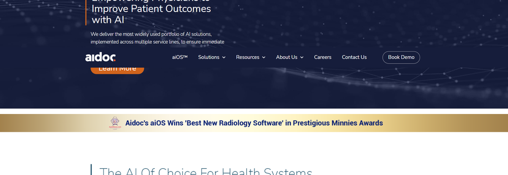 Aidoc - Always-on AI for Radiology cover