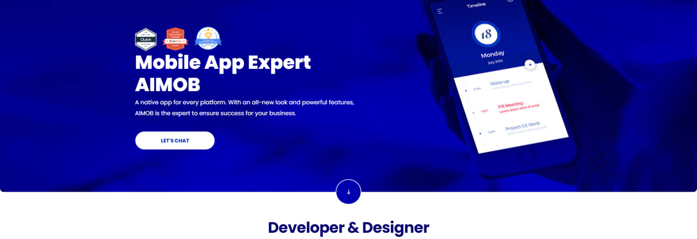 AIMOB Developer And Designer cover